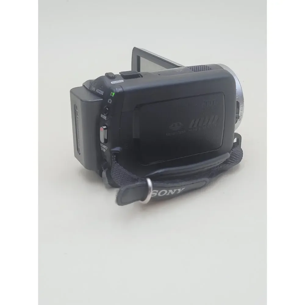 BLUE Sony Handycam DCR-SR47 60GB Video Digital Camcorder W/ Batteries AC Adapter
